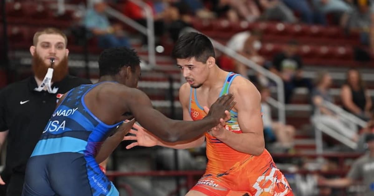 USA Wrestling Morning session results from the GrecoRoman U20 World